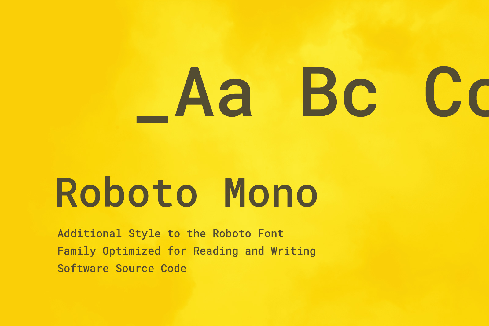 resources post roboto mono